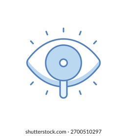 Vision Vector icon stock illustration