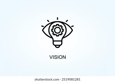 Vision Vector Or Logo Sign Symbol Illustration