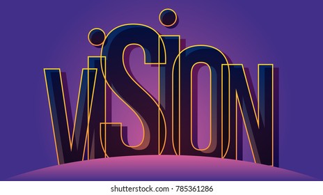 Vision word concept