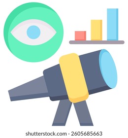 Visionary Icon Element For Design
