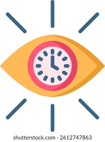 Visionary Icon Flat Vector Illustration