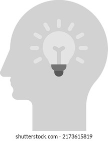 Imagen vectorial de icono visionario. También se puede usar para emprendedores. Adecuado para aplicaciones móviles, aplicaciones web y medios impresos.