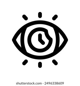 visionary icon. vector line icon for your website, mobile, presentation, and logo design.