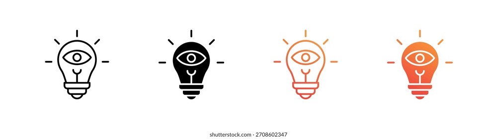 Visionary Multiple Style Icon Set