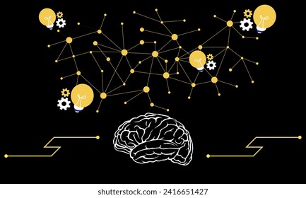 Concepto de ilustración vectorial de tecnología visionaria 