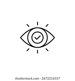 Simbolismo De Validación Visionaria Explorando La Autenticación Dentro Del Ojo De La Supervisión