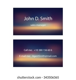 visit card