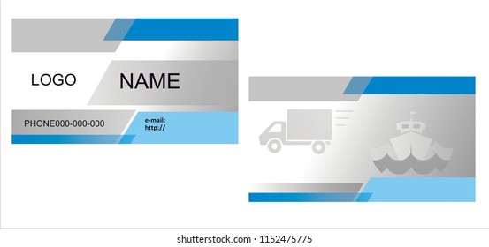 visit card template
