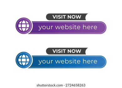 Visita ahora Botones de Web con icono de Web	