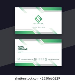 Visiting card business cards templates elegant technology design