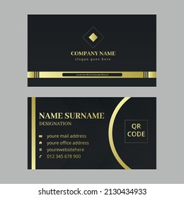 visiting card for business and personal use vector illustration design