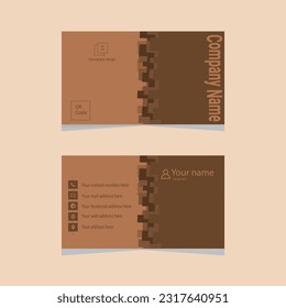 Visiting card for corporate people