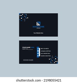 Visiting Card Design. Business Card. Elegant Business Card. 