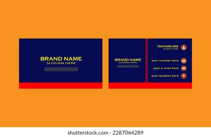 visiting card design pink vector