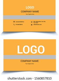 Visiting card design for professional purposes