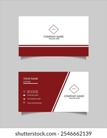 Visiting Card Design royalty-free images