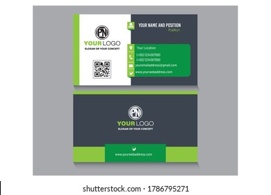 Visiting card design vector art