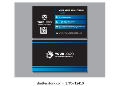 Visiting card design vector art