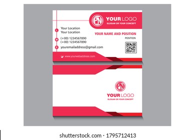 Visiting Card Design Vector Art