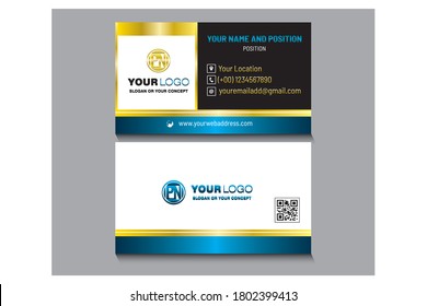 Visiting card design vector art