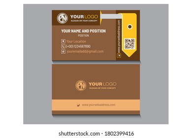 Visiting card design vector art