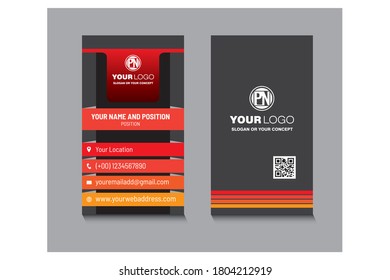 Visiting card design vector art