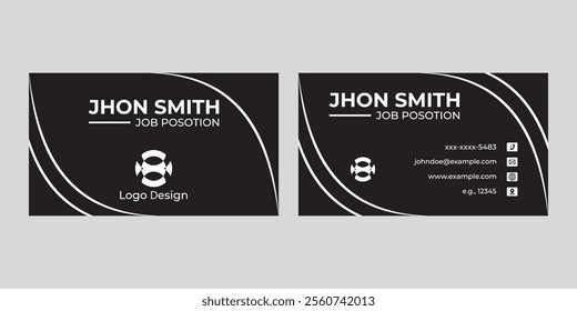 Visiting Card Images, Stock Photos, 3D objects and Vectors. Business card design template. 