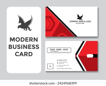 Visiting Card Professional Design Creative Corporate Business Card Template