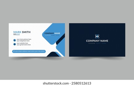 Visiting card for professional use business card template design vector design Multi-use Business card design bundle print design corporate layout