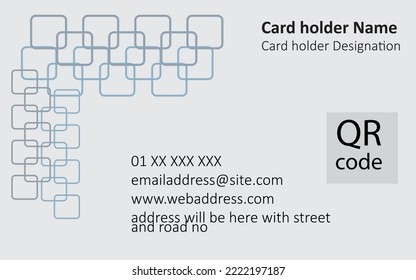 visiting card template high quality, asthetic design , quality card , premium look, vector fiile