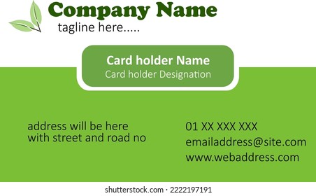 visiting card template high quality, asthetic design , quality card , premium look, vector fiile