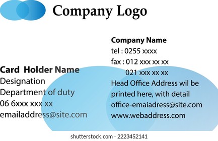 plantilla de tarjeta de visita de alta calidad, diseño asético, tarjeta de calidad, apariencia premium, archivo vector