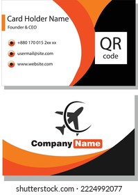 visiting card template high quality, asthetic design , quality card , premium look, vector fiile green blue, shades