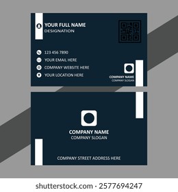 VISITING CARD TEMPLATE VECTOR ART