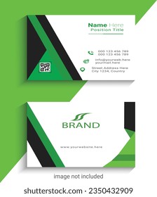 visiting id card and photography business card design template
