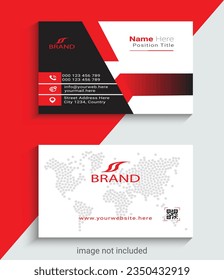 visiting id card and photography business card design template
