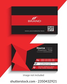 visiting id card and photography business card design template
