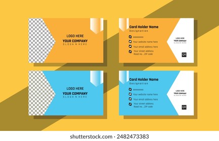 Visiting or name card for corporate businessman as well as  for any kinds of business people.