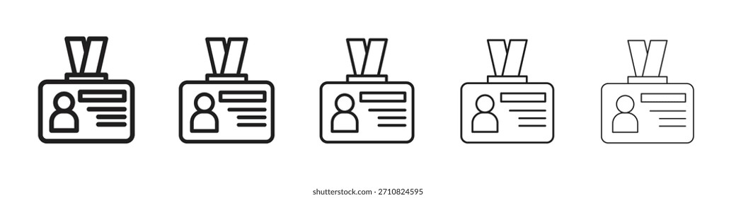 Diseño de ícono de visitante, logotipo, App, interfaz de usuario. Ilustración vectorial, EPS