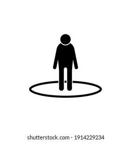 Icono de visitante - Vector invitado, Firma para diseño, presentación, sitio web o elementos de aplicaciones.