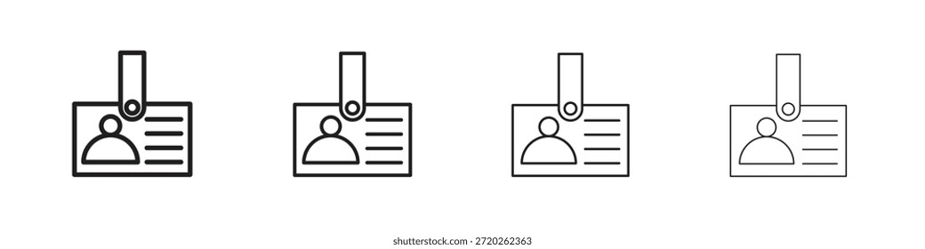 Besucher-Symbole Umriss-Vektorsymbol-Zeichen