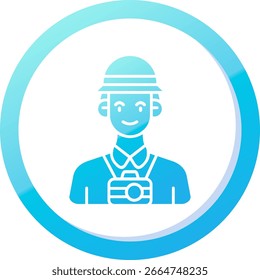 Vektordesign der Besucherzeile