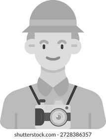 Línea de visitantes Vector Icon Design