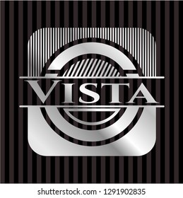 Vista silvery badge