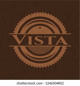 Vista wooden signboards