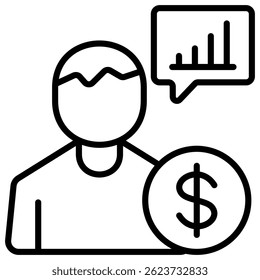 Elemento De Ícone Do Visual Advisor Para Design