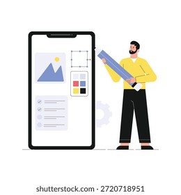 Ilustración vectorial de marca visual EPS 10 File