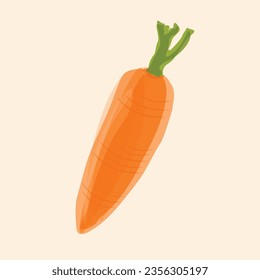 Visual design ideas Carrot overlapping colors in layers
