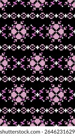 A visual dialogue of pixels textures and space that captures emotion through motion clean structure and bold modernity resulting in a striking pattern for contemporary fabric creation