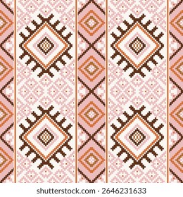 A visual dialogue of pixels textures and space that captures emotion through motion clean structure and bold modernity resulting in a striking pattern for contemporary fabric creation